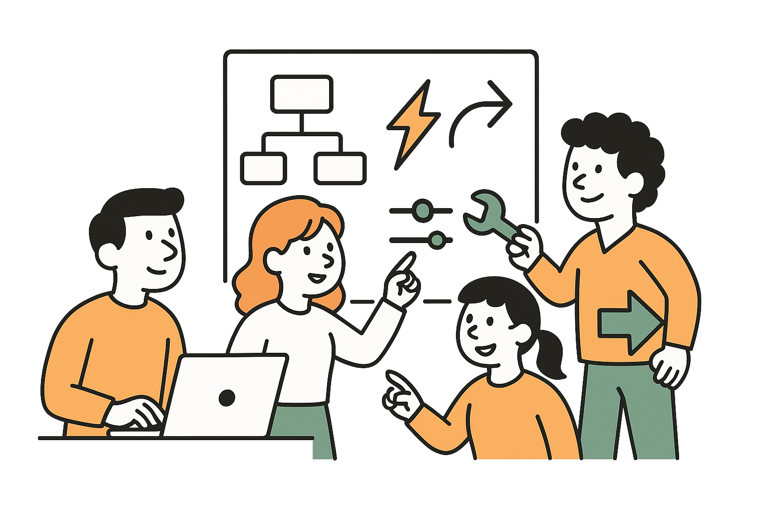 少人数ならではの柔軟性、迅速な対応力